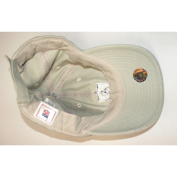 NFL Oakland/Las Vegas Raiders Rare Gray Embroidered Reebok Hat Unisex Strapback - Picture 2 of 5